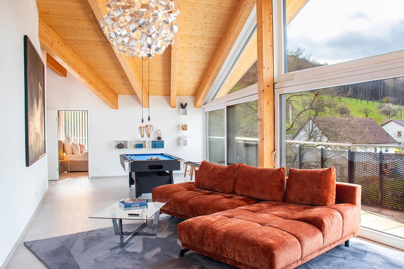 ※Luxus Loft Mit Boxspringbetten Und Heimkino ※ Inzlingen المظهر الخارجي الصورة
